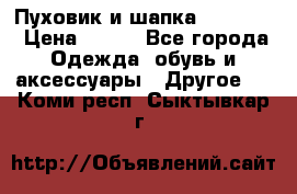 Пуховик и шапка  Adidas  › Цена ­ 100 - Все города Одежда, обувь и аксессуары » Другое   . Коми респ.,Сыктывкар г.